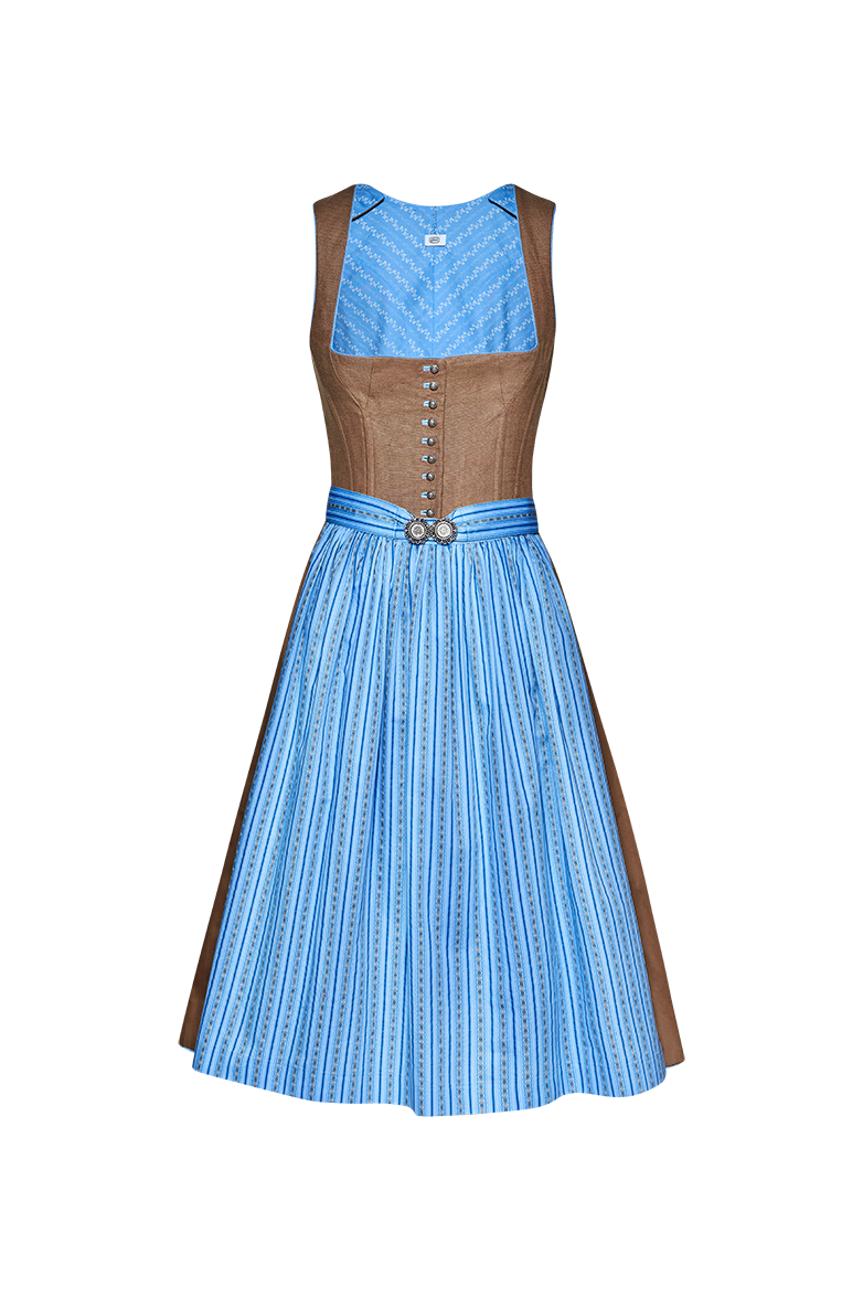 g-ssl-dirndl-mit-kontrastpaspel-braun-70-cm image 4