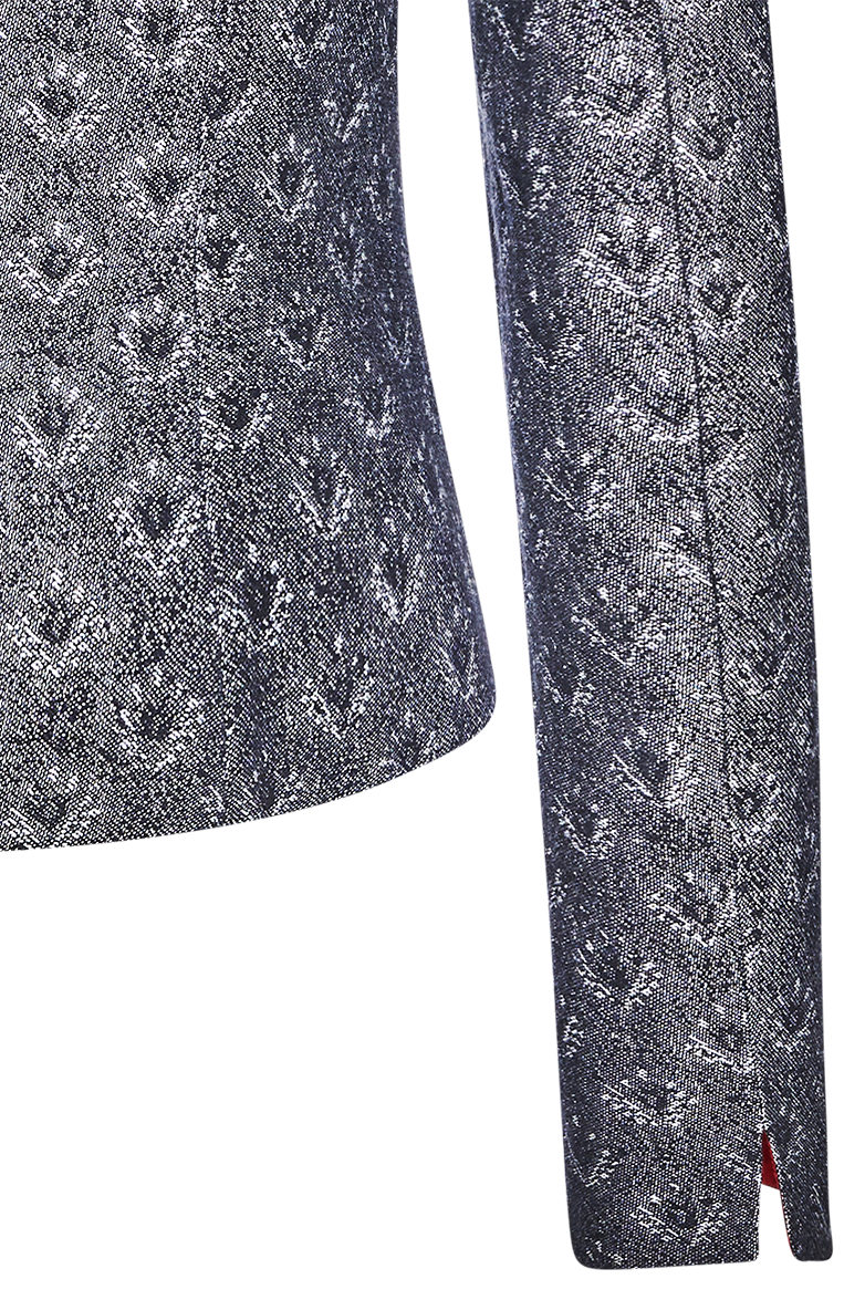 g-ssl-jacquard-jacke-baumwolle-leinen-grau-schwarz image 7