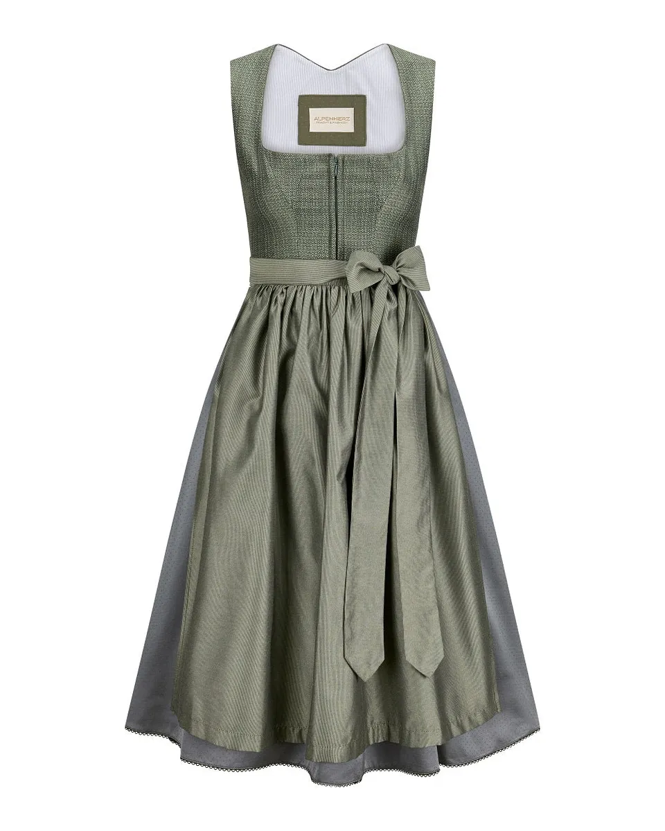 alpenherz-dirndl-greta-oliv-jacquard-dirndl image 1