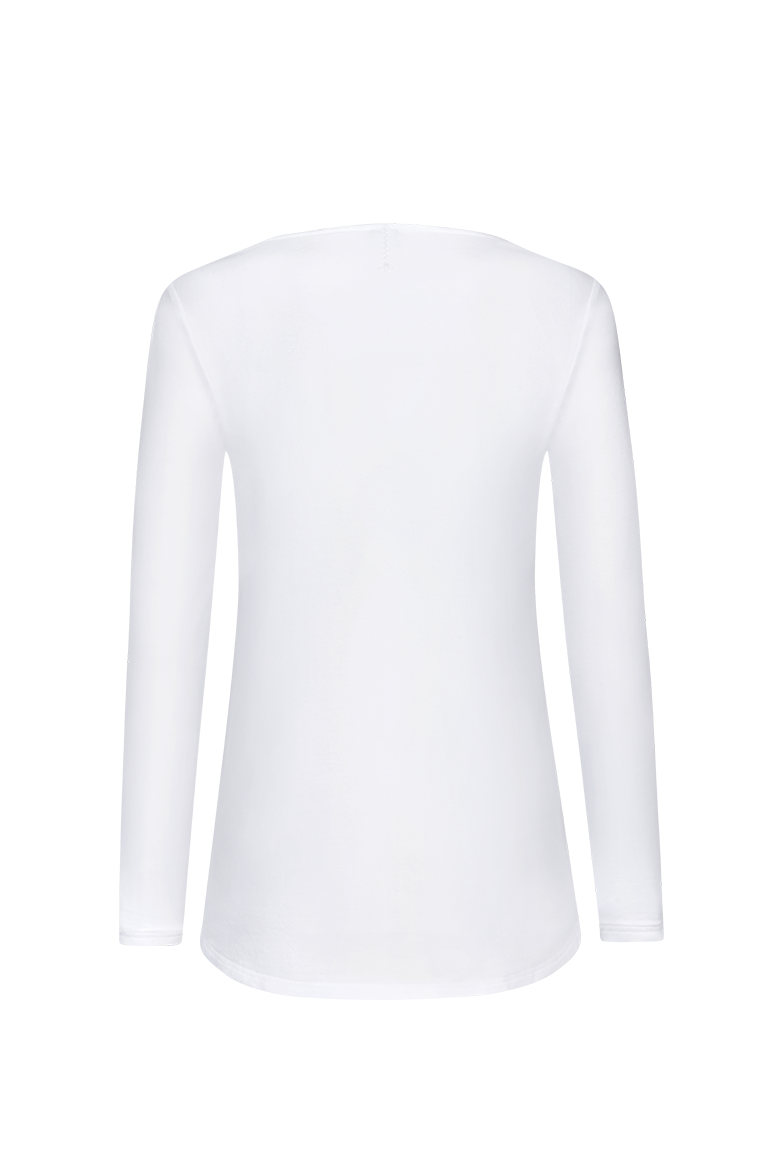 g-ssl-shirt-mit-gams-leinen-shirt-wei-mit-stickerei image 2