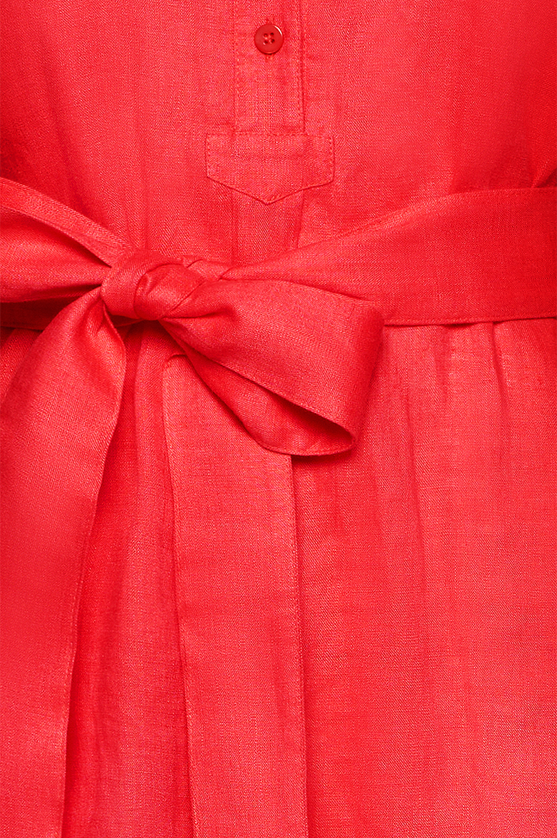 g-ssl-pfoadenkleid-aus-normandie-leinen-in-rot image 4