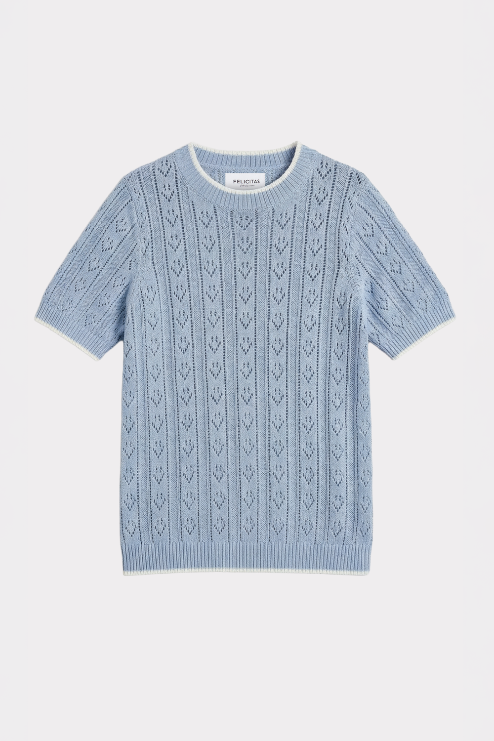felicitas-damen-pullover-patrice-kurzarm-ajour-rundhals image 1