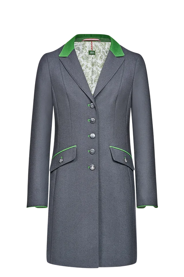 g-ssl-k-ss-die-hand-gehrock-damen-grau-schwarz image 1