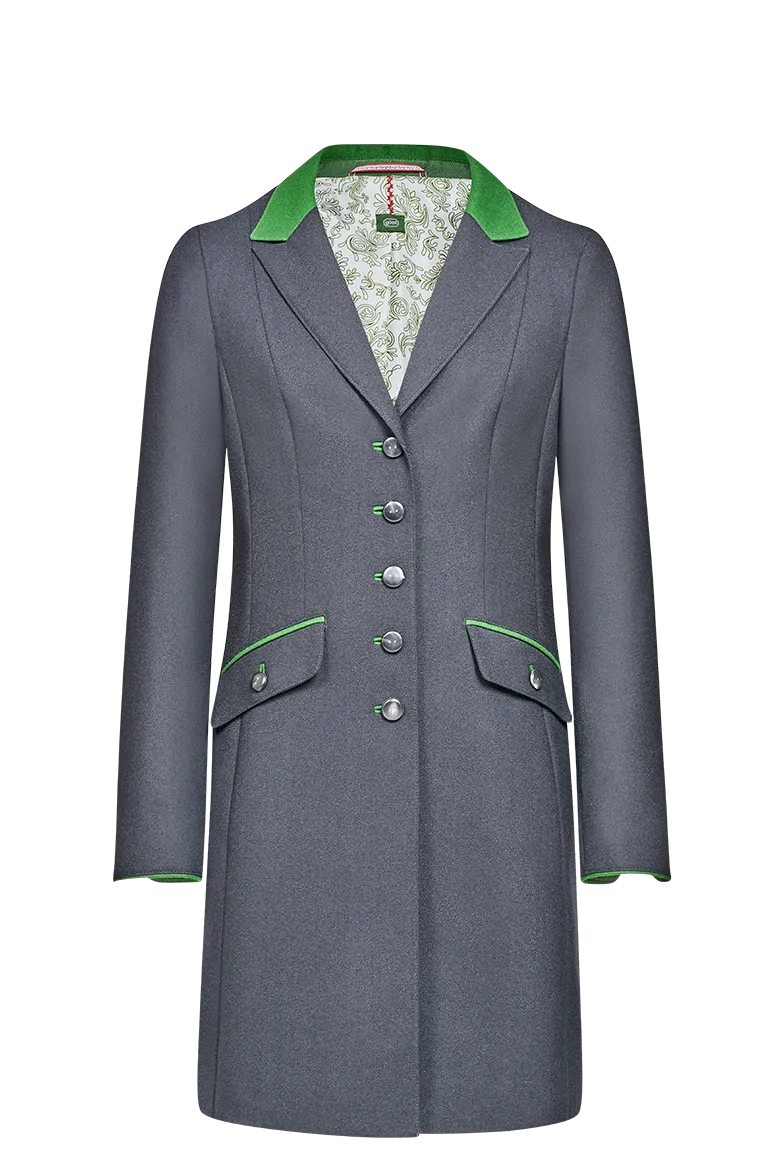 g-ssl-k-ss-die-hand-gehrock-damen-grau-schwarz image 1