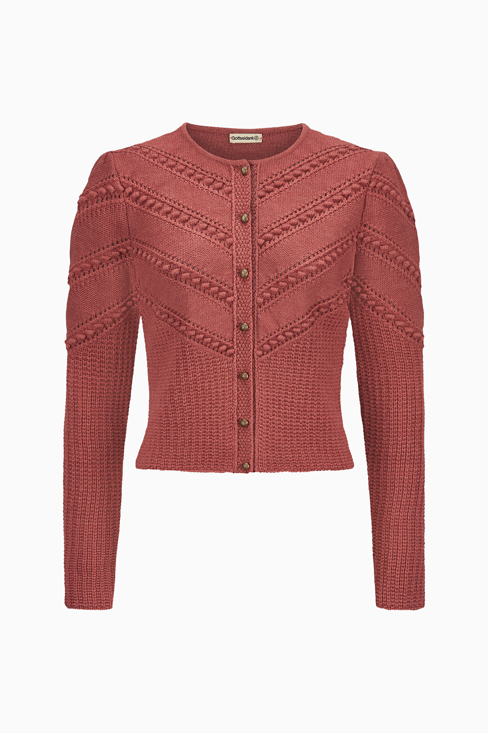 gottseidank-damenstrickjacke-ophelia-kastenform-im-zopfmuster-5 image 1