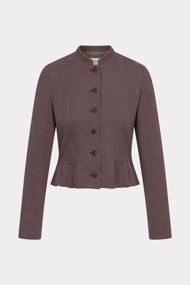 felicitas-jadelyn-damen-jacke-dirndljacke-baumwoll-flanell-gestreift image 1