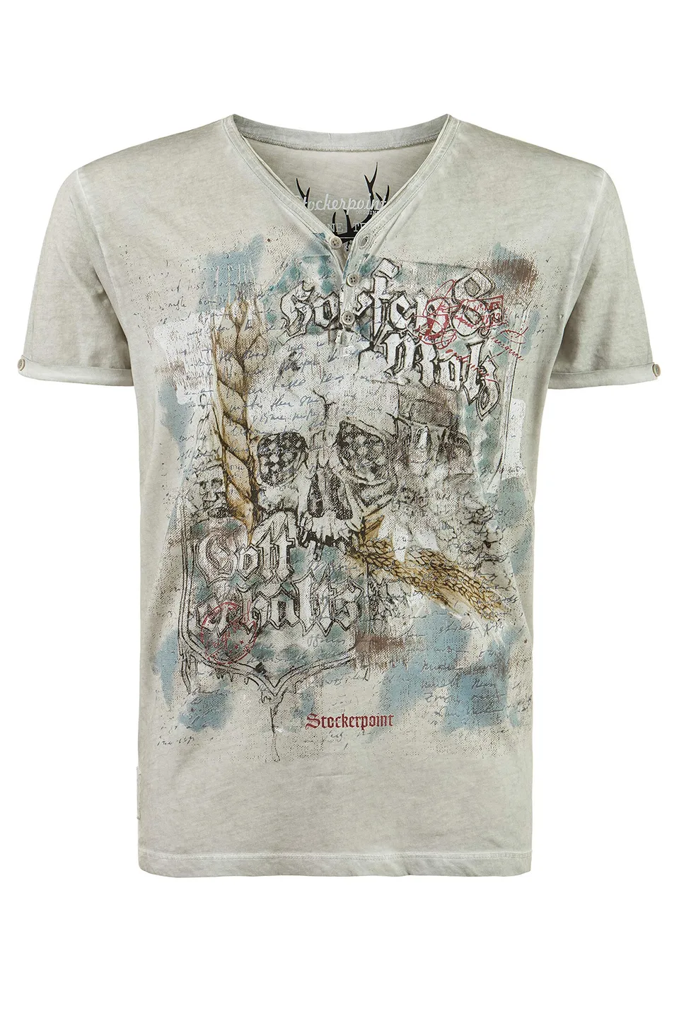 stockerpoint-herren-trachtenshirt-br-u-t-shirt-in-kitt image 1