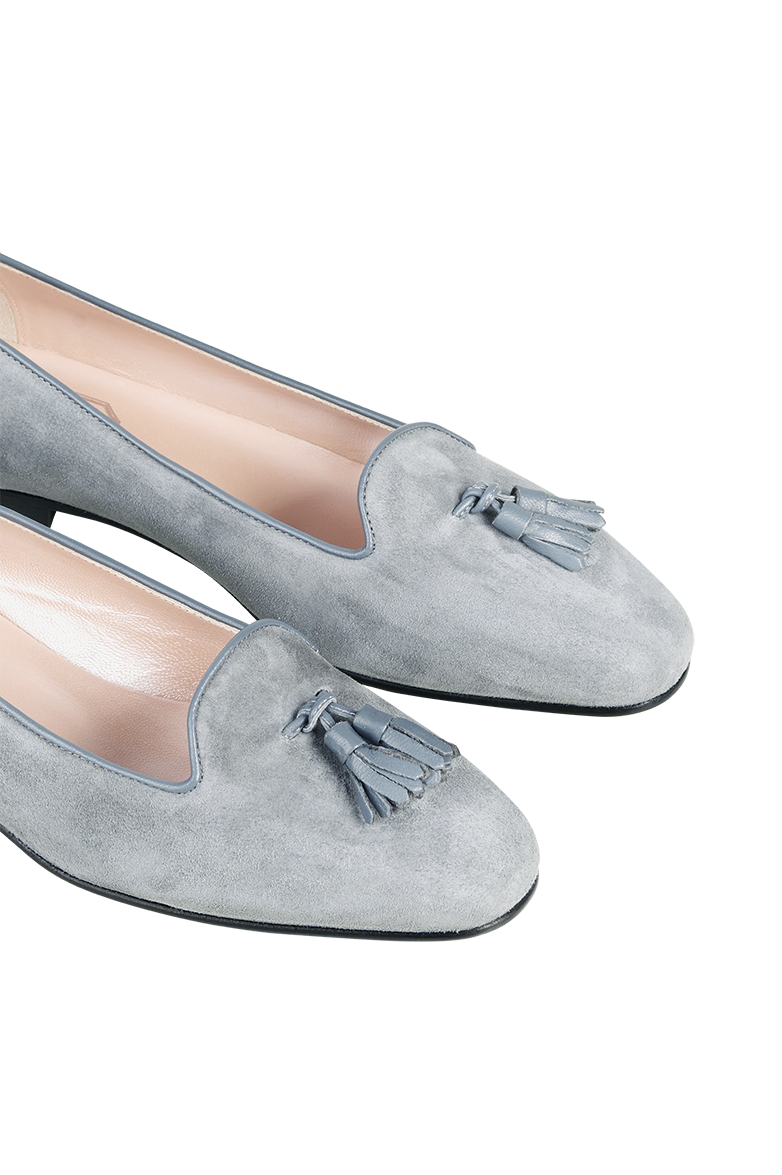 g-ssl-klassiker-slipper-ballerina-veloursleder-rot-damen image 6