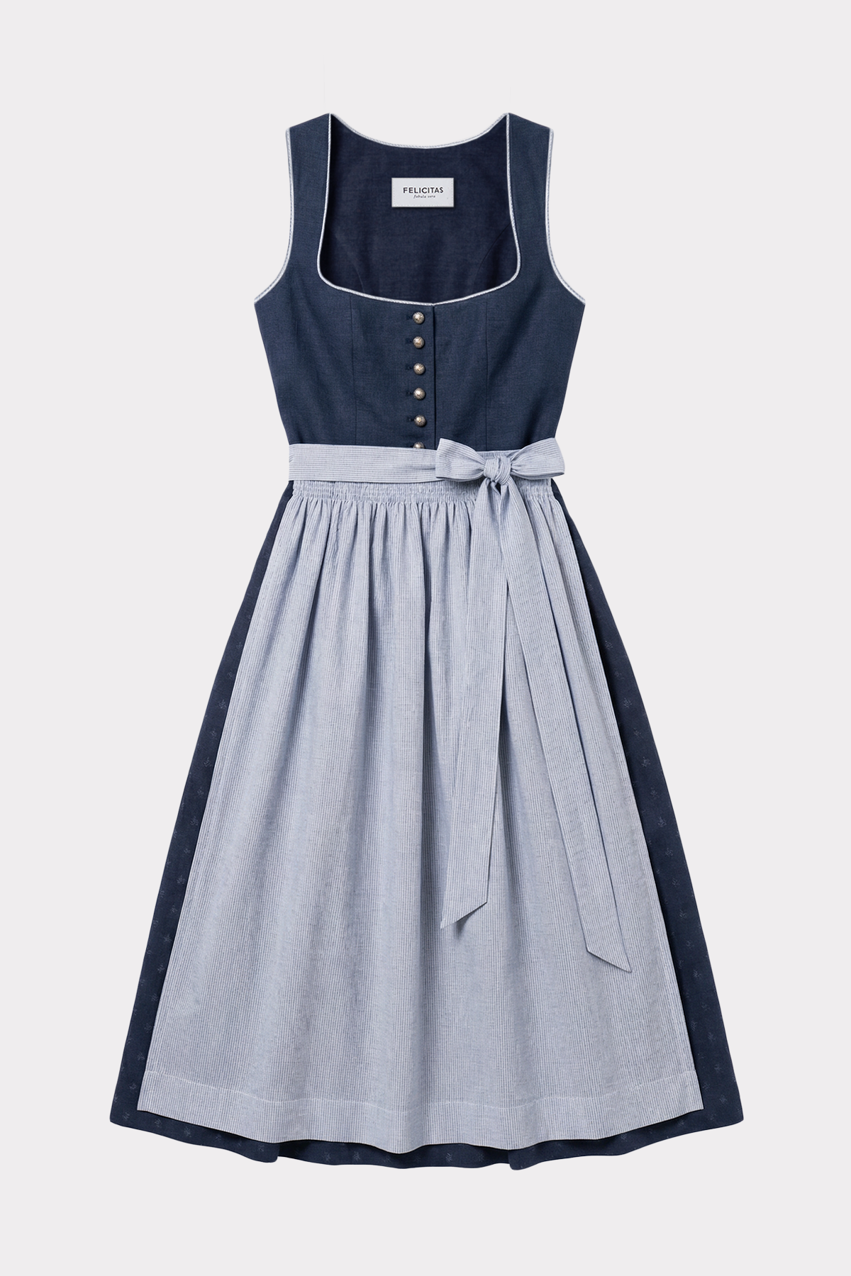 felicitas-damen-dirndl-dala-leinenmischung-streifensch-rze-marine image 4