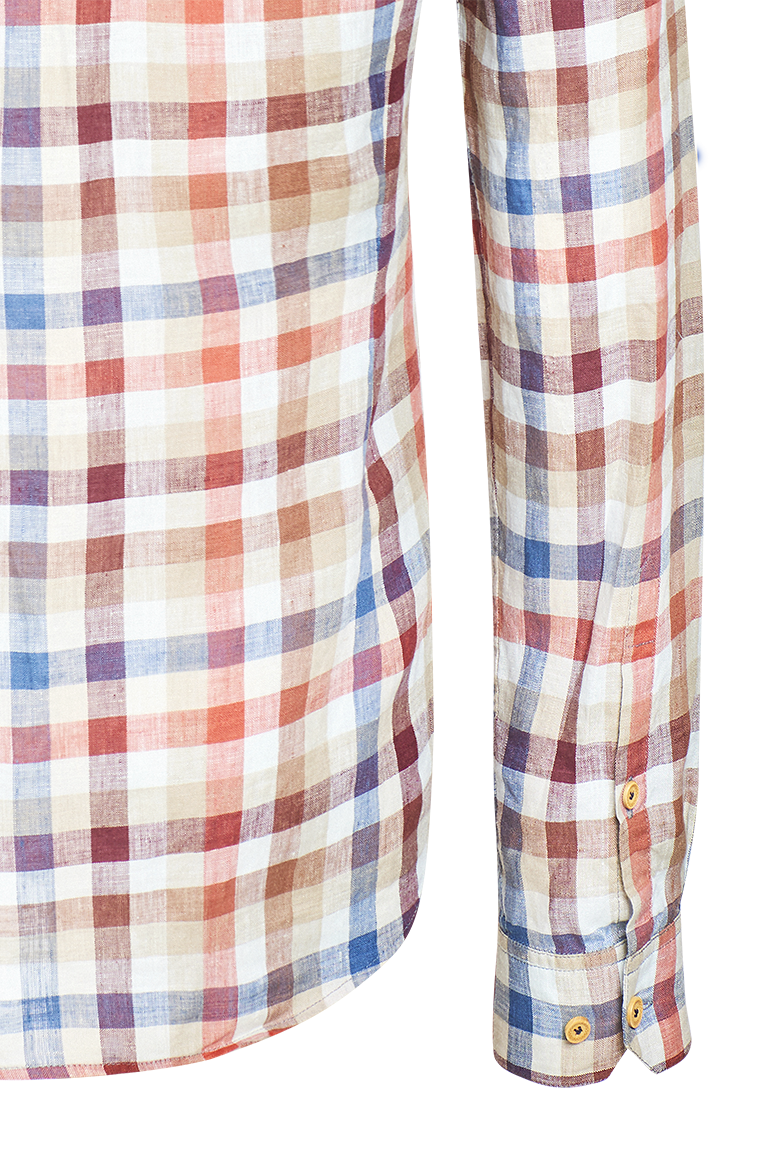 g-ssl-kariertes-hemd-herren-buttondown-aus-baumwolle-leinen image 6