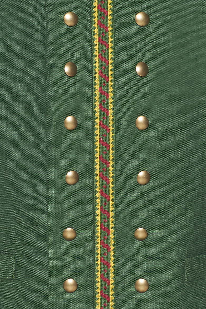 g-ssl-leinengilet-herren-trachtengilet-gr-n-mit-gobelin-stickerei image 4