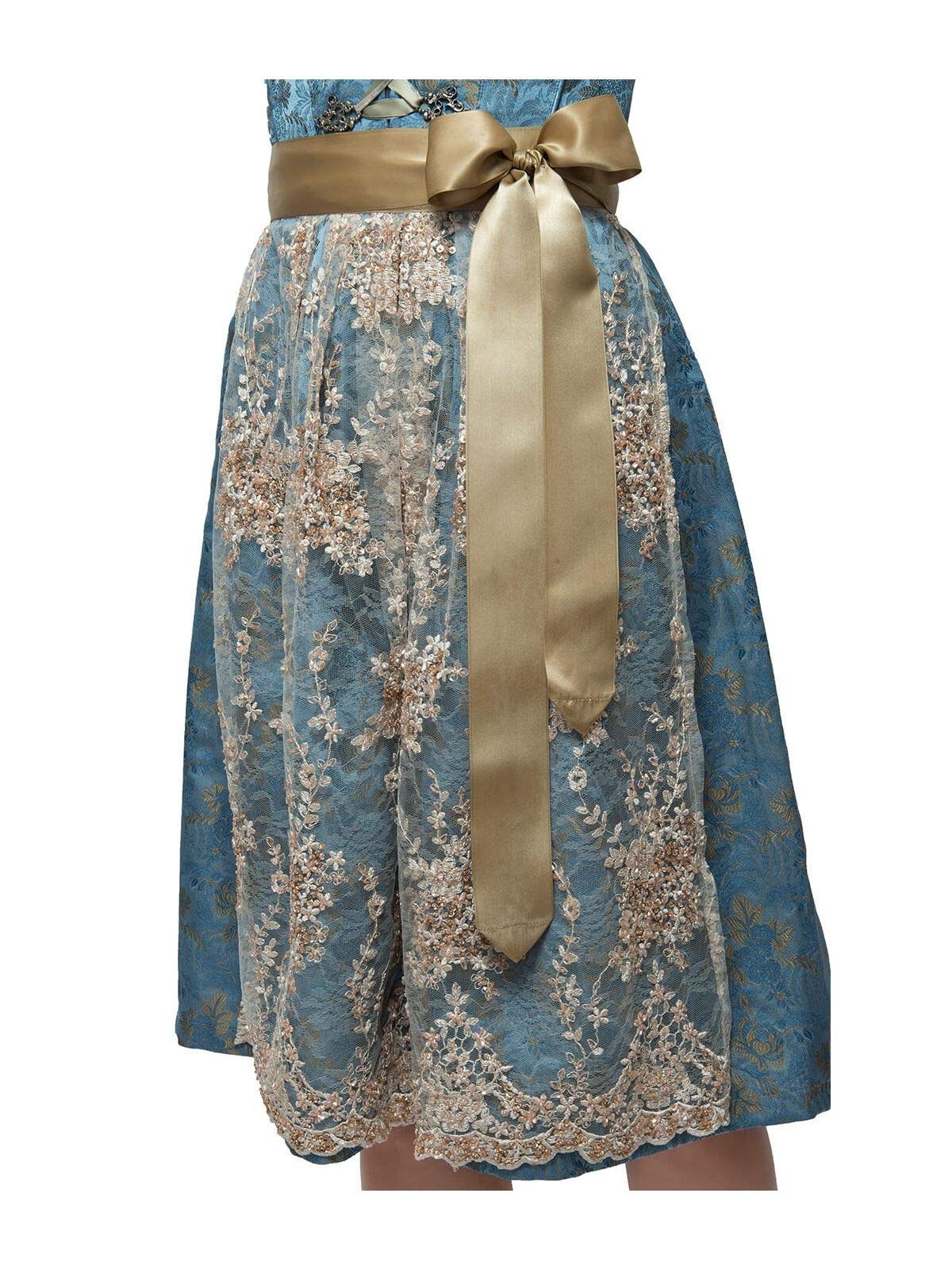 stockerpoint-dirndl-minna-blau-gold-70er-l-nge image 3