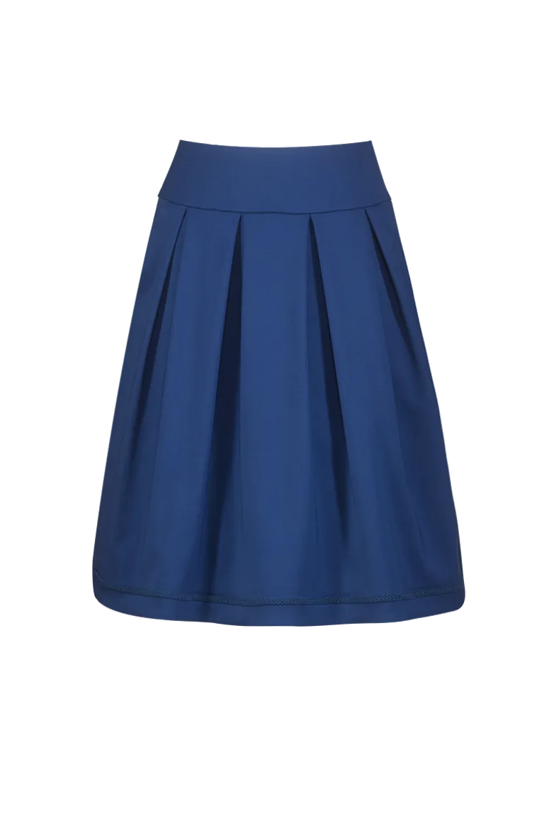 g-ssl-reich-mir-deine-hand-dirndlrock-blau-wolle image 1