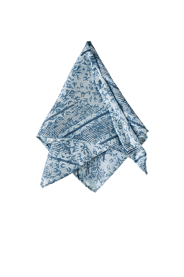 g-ssl-stecktuch-aus-seide-blau-mit-echtem-handdruck-herren-einstecktuch image 3
