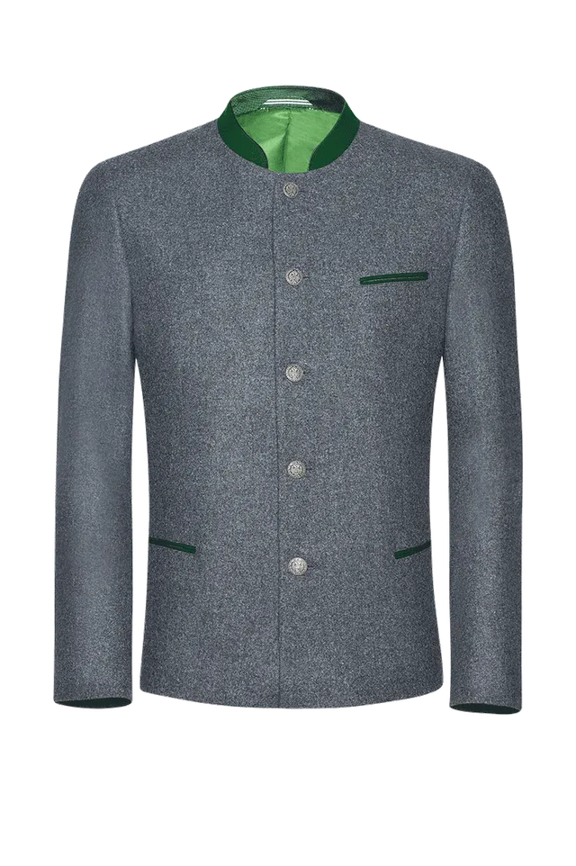 g-ssl-lodenjoppe-merino-wappenkn-pfe-anthrazit-herren image 1