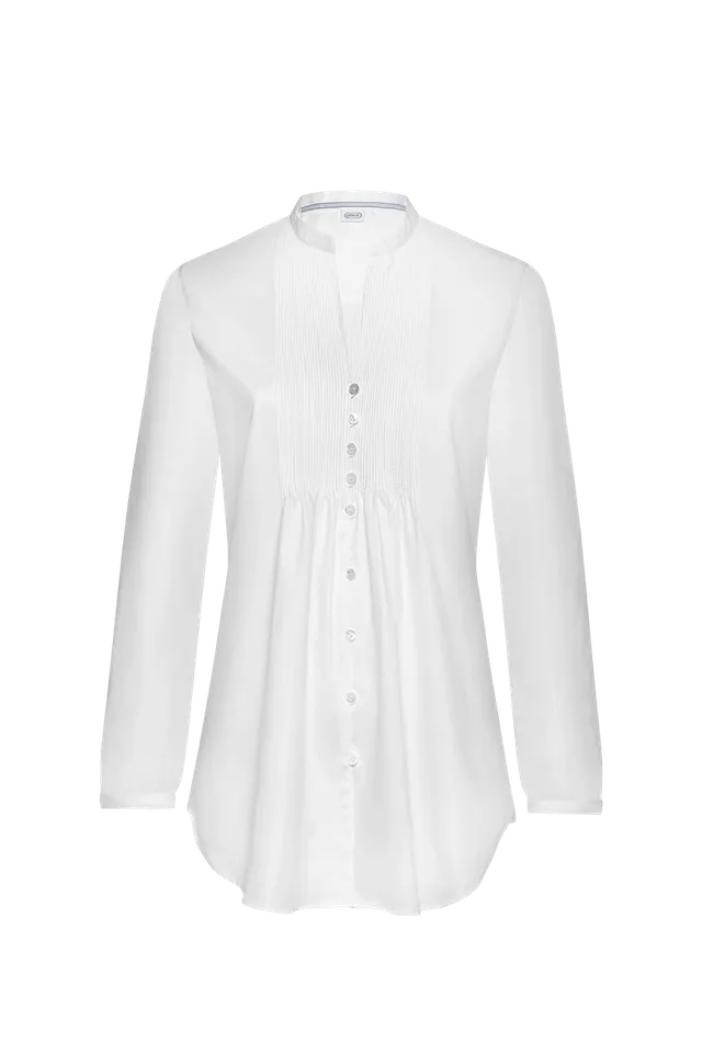 g-ssl-feine-biesen-bluse-damen-anna-plochl-satin-wei image 1