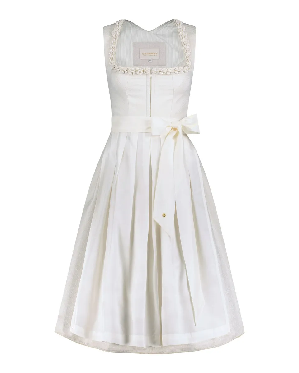 alpenherz-dirndl-belinda-hochzeitsdirndl-ecru-mit-froschm-ulchen image 1