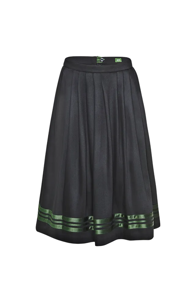 g-ssl-faltenrock-warmer-glanz-wollsatin-grau-schwarz image 1