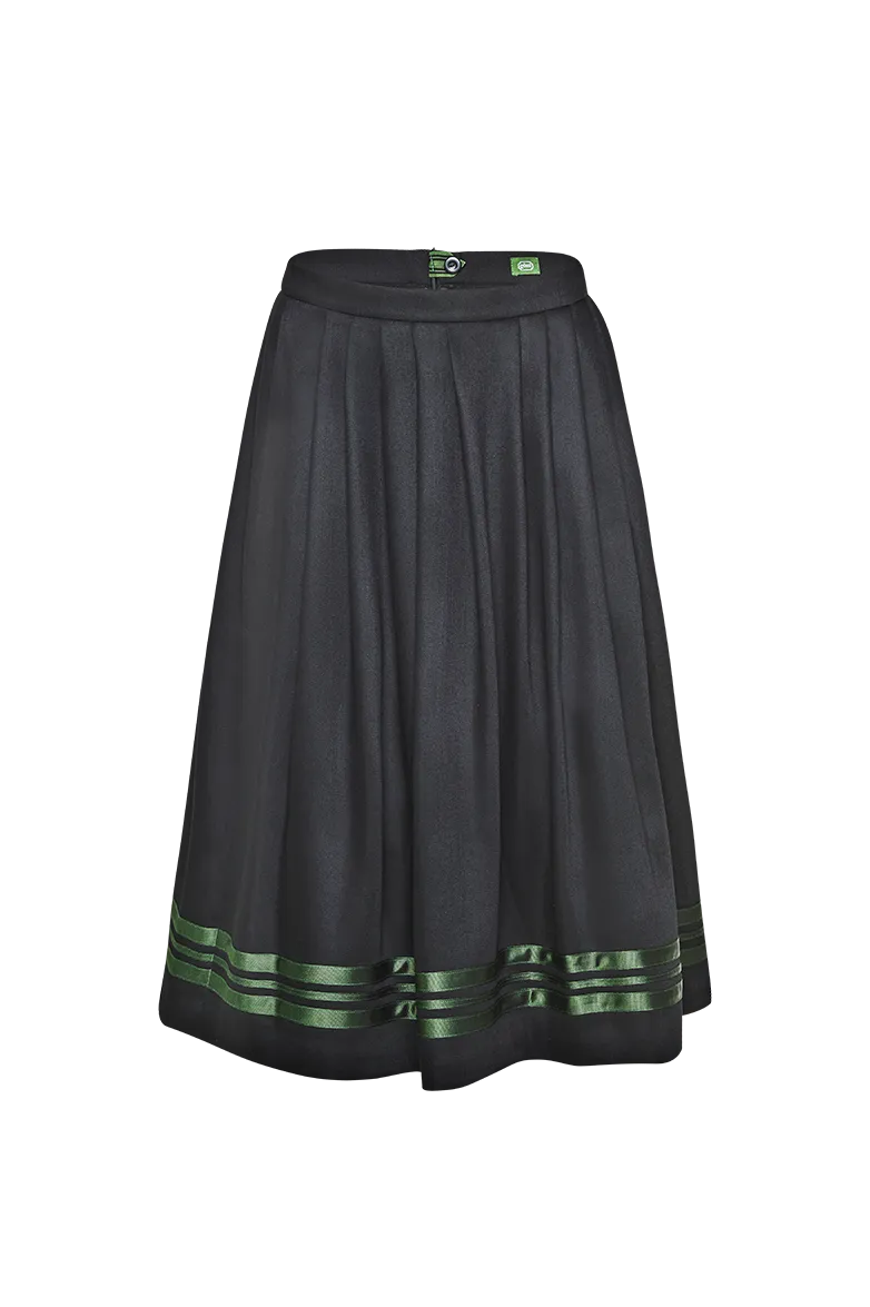 g-ssl-faltenrock-warmer-glanz-wollsatin-grau-schwarz image 1