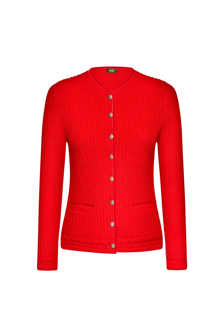 g-ssl-strickjacke-links-links-mal-anders-damen-aus-schurwolle-rot image 1