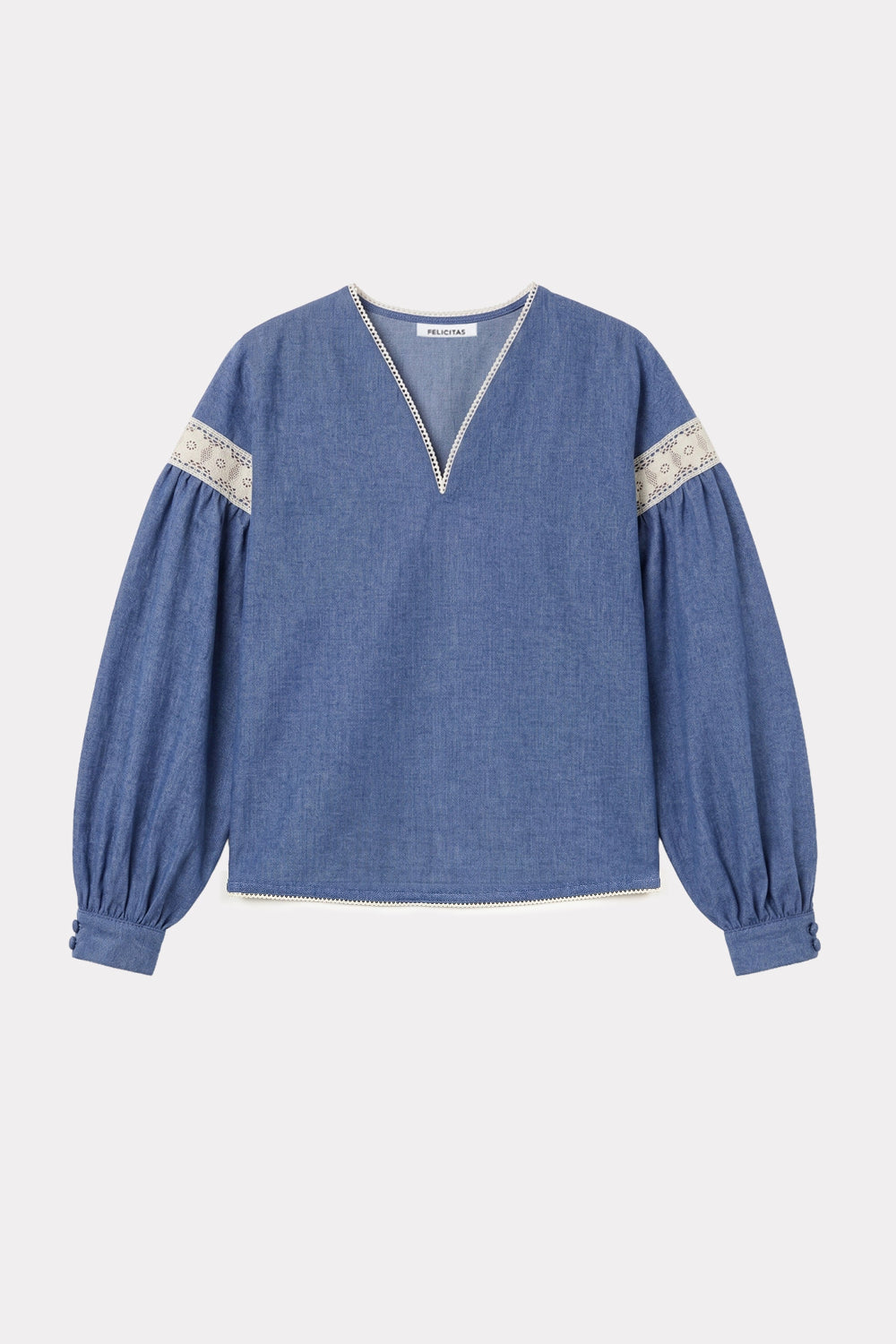 felicitas-damen-bluse-billi-baumwoll-flanell-mit-spitze image 4