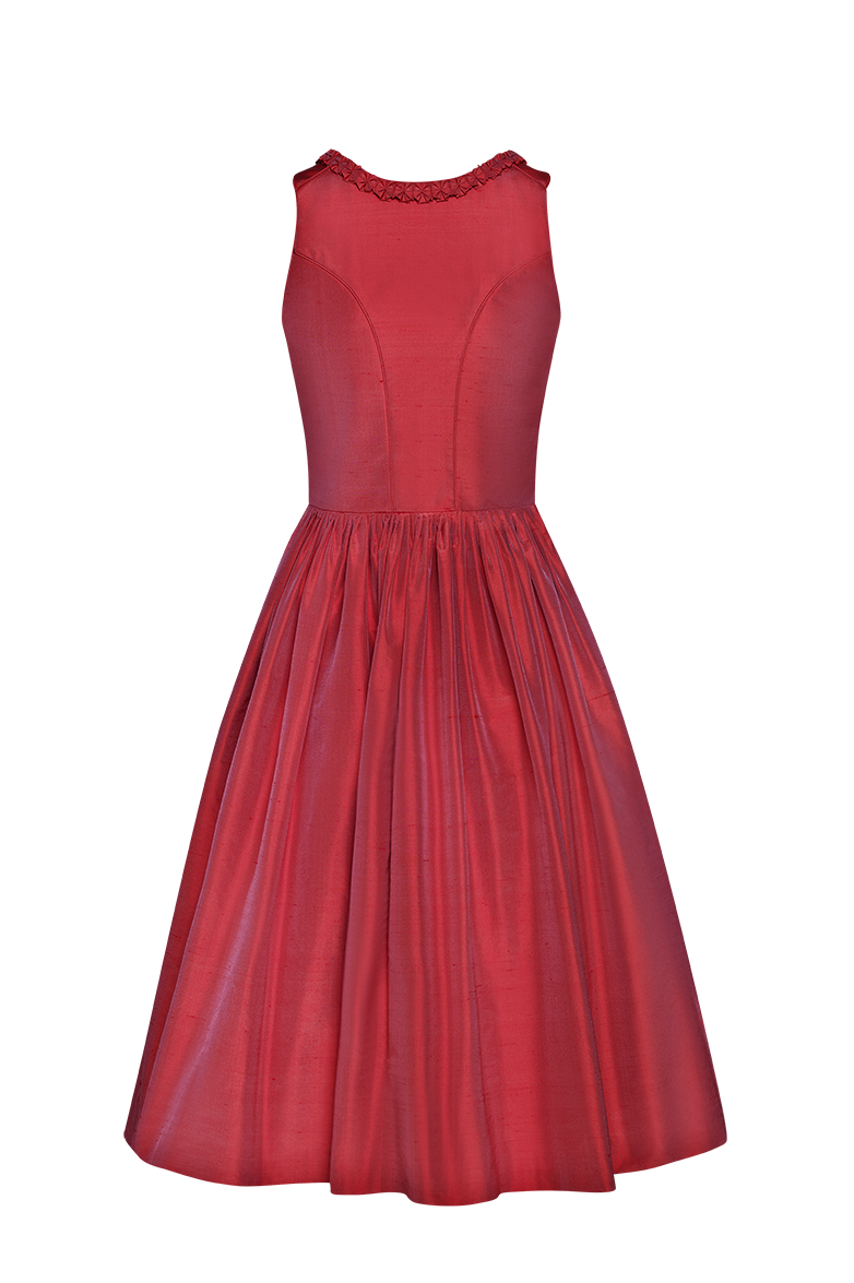 g-ssl-edel-sei-die-frau-festtagsdirndl-aus-dupion-seide-rot-70-cm image 2