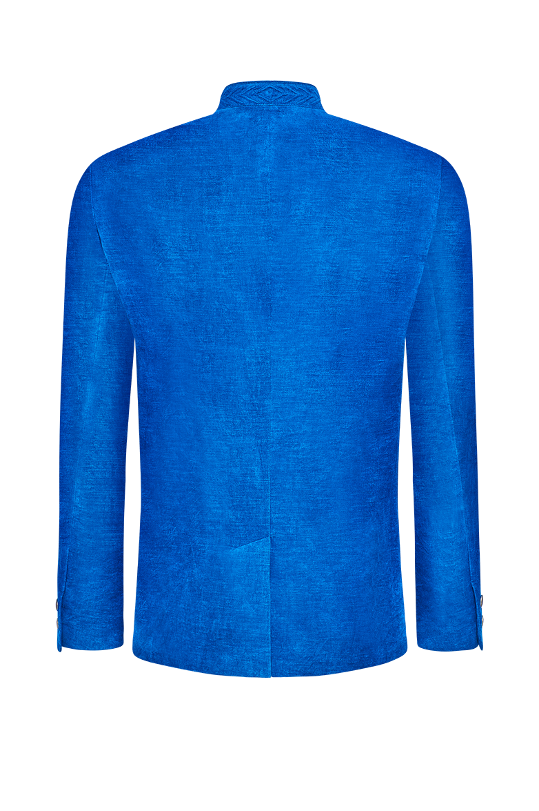 g-ssl-blaudruck-jacke-herren-blau image 2