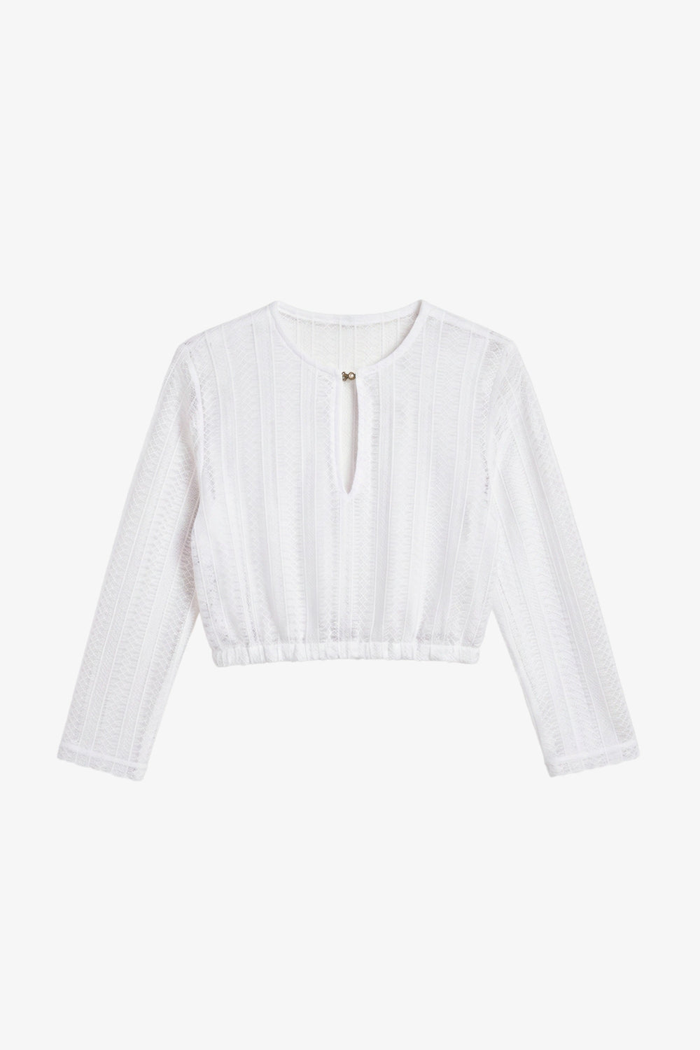 felicitas-damen-dirndlbluse-emily-spitze-3-4-arm-v-ausschnitt image 3