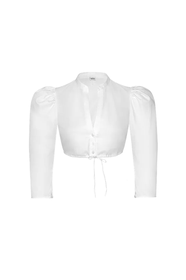 g-ssl-dirndlbluse-mit-puff-rmel-dreiviertelarm-baumwollsatin image 1