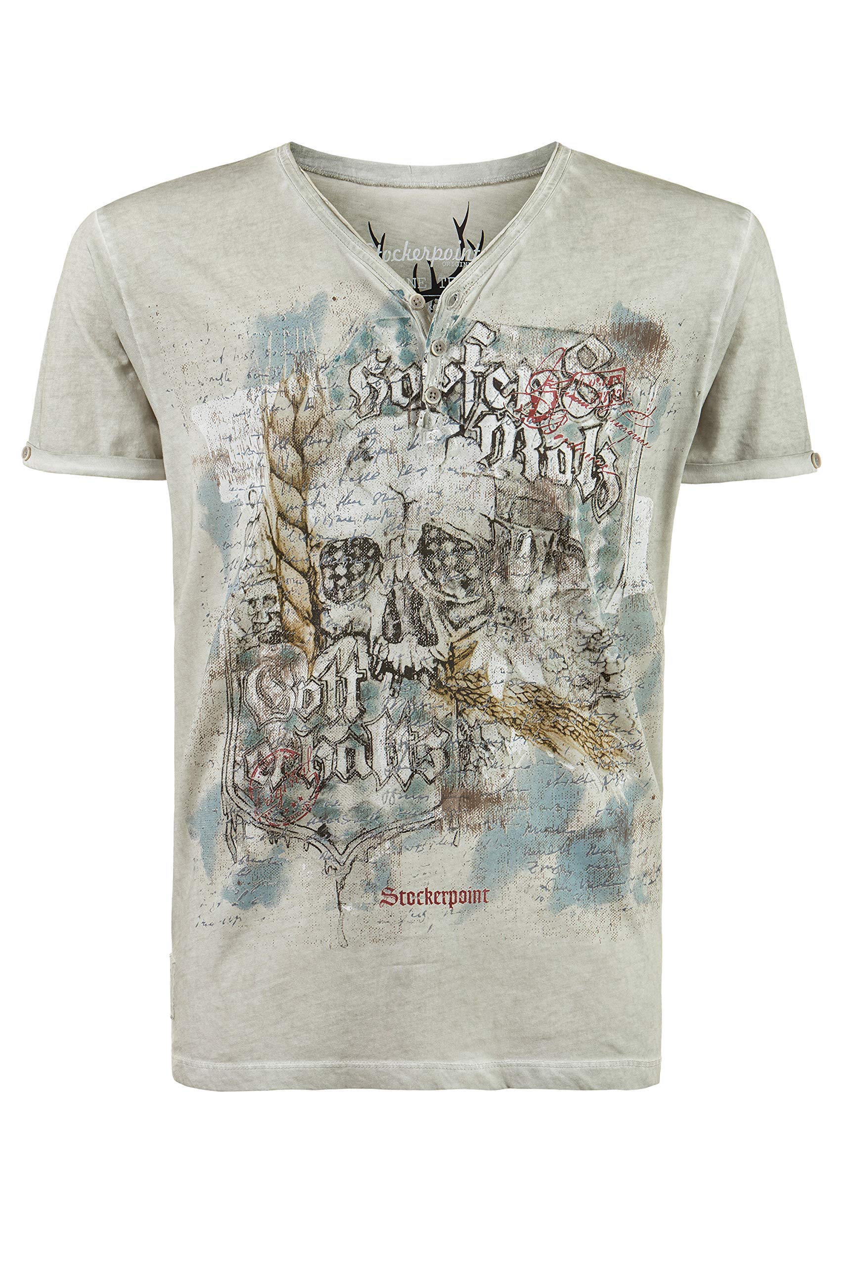stockerpoint-herren-trachtenshirt-br-u-t-shirt-in-kitt image 1