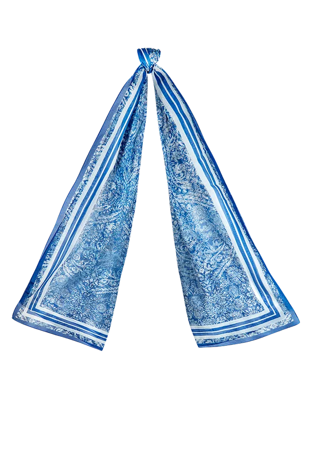 g-ssl-schal-aus-baumwolle-blau-wei-mit-lampasse image 1