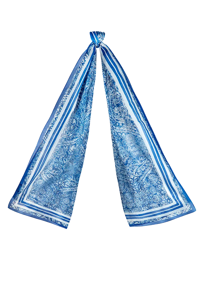 g-ssl-schal-aus-baumwolle-blau-wei-mit-lampasse image 1