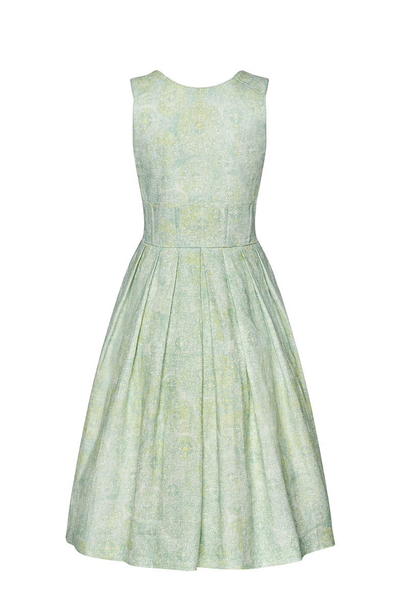 g-ssl-hitzgwandl-dirndl-leinen-salzburger-ausschnitt-blau-70-cm image 2