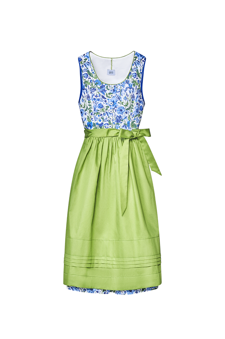g-ssl-kinder-dirndl-baumwollsatin-millefleurs-mit-sch-rze image 1