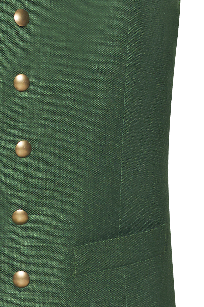 g-ssl-leinengilet-herren-trachtengilet-gr-n-mit-gobelin-stickerei image 5