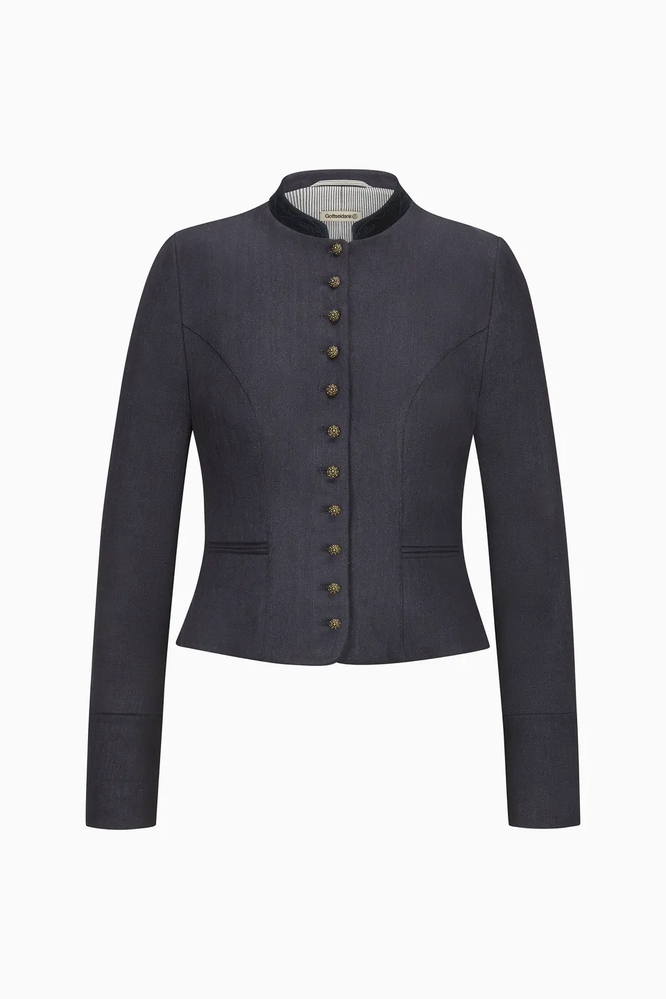 gottseidank-damenmiederjacke-barbara-mit-besticktem-stehkragen-2 image 1