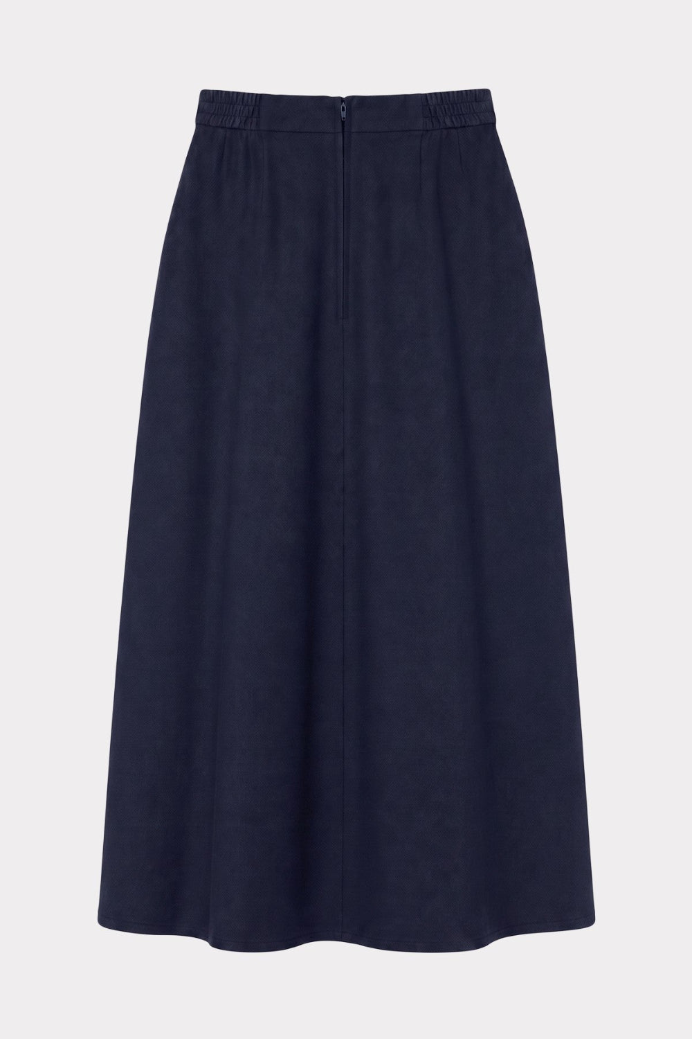 felicitas-damen-rock-rosina-84-cm-wollmischung-mit-quetschfalten image 2