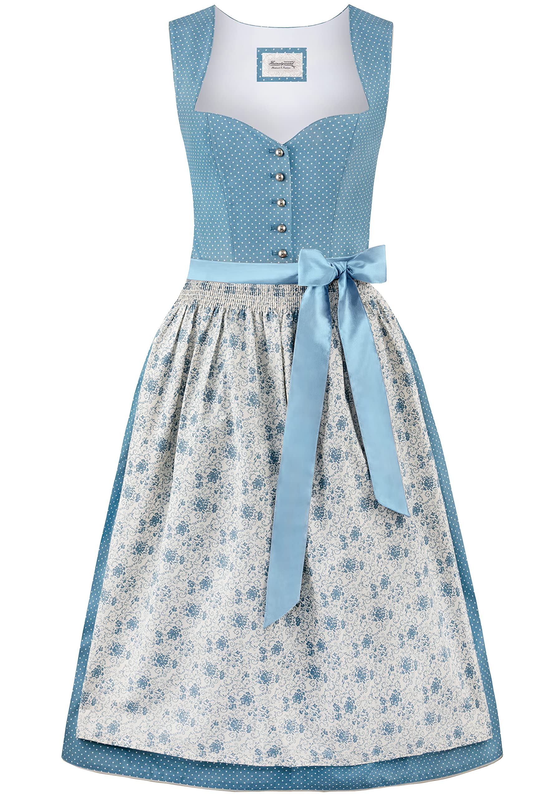 stockerpoint-edonita-damen-dirndl-32-48-baumwolle-mit-sch-rze image 1