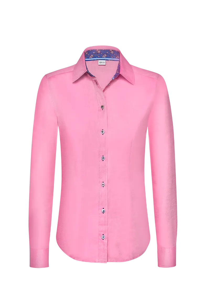 g-ssl-adrett-ist-immer-nett-damen-hemdkragenbluse-rot image 1