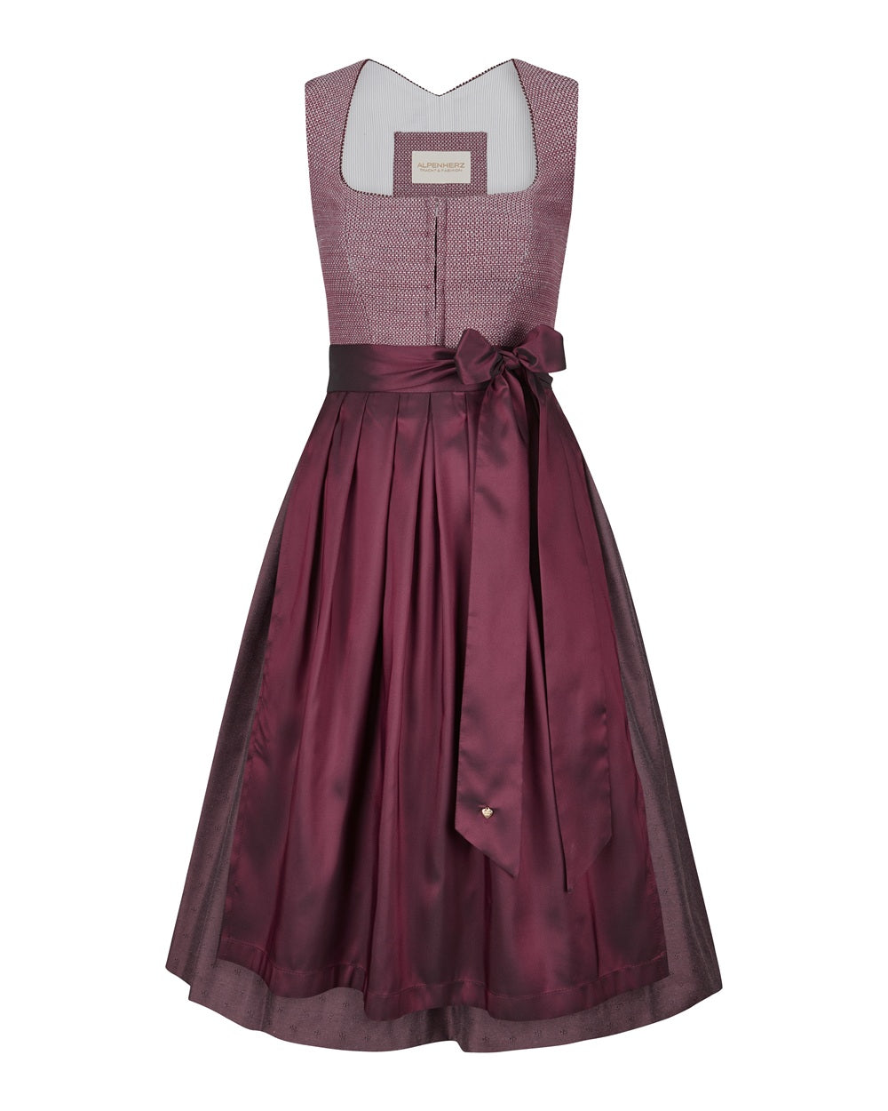 alpenherz-dirndl-ida-beerenton-herbst-dirndl-wolle-seide image 2