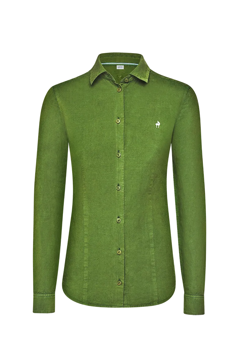 g-ssl-bluse-gamsstickerei-baumwolle-leinen-gr-n-damen image 1