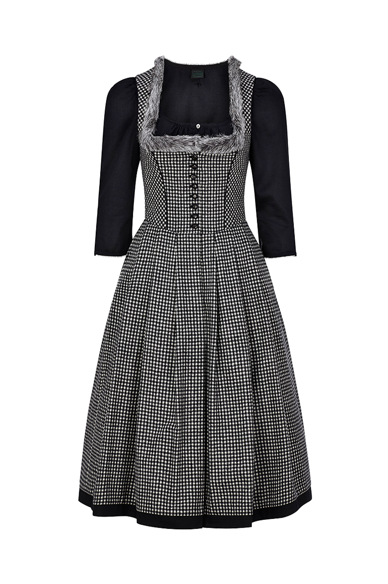 g-ssl-winterdirndl-schneerose-loden-rosegger-karo-70-cm image 6