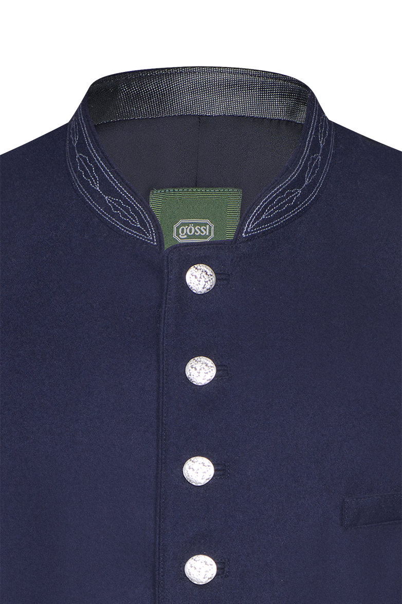 g-ssl-ausseer-gilet-blau-strichloden-weste-mit-eichenlaub-stick-herren image 4