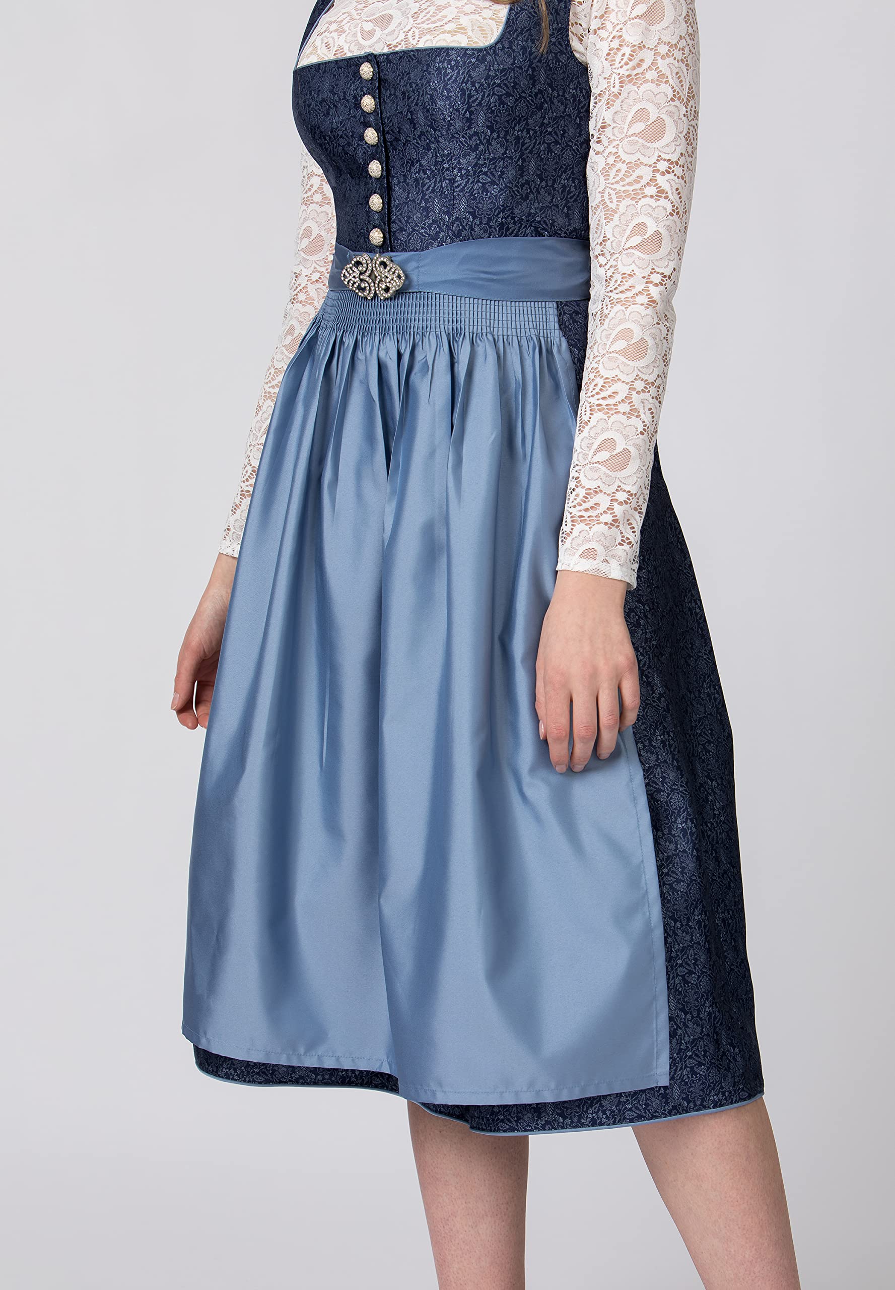 stockerpoint-leonora-midi-dirndl-jacquard-mit-zierschnalle image 3