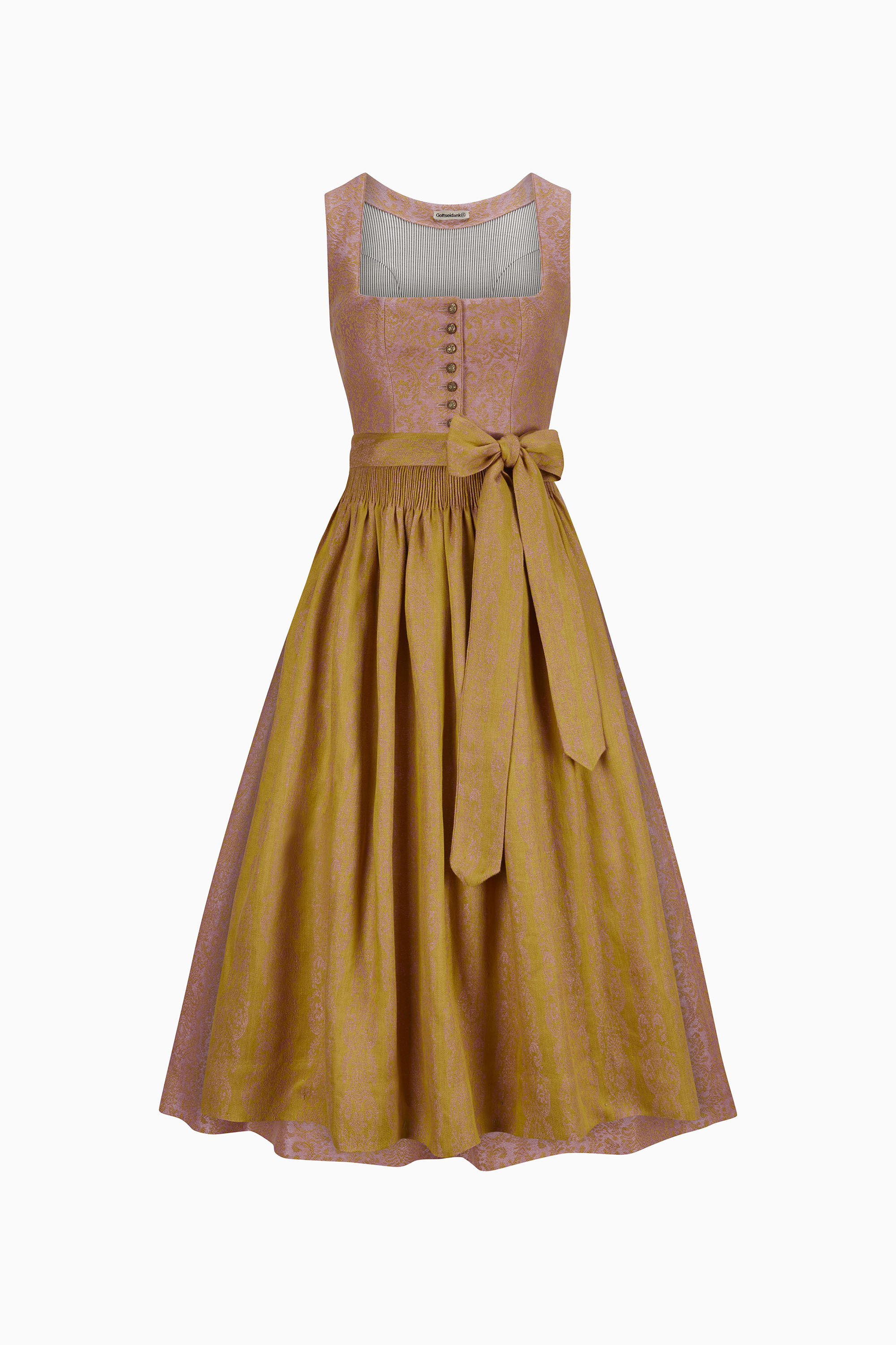 gottseidank-dirndl-monika-mit-faltenrock-und-augenknopfloch image 1