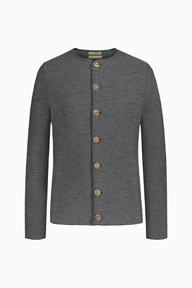 gottseidank-herrenstrickjacke-aloisius-wollstrickjacke-mit-hirschhornkn-pfen-2 image 1