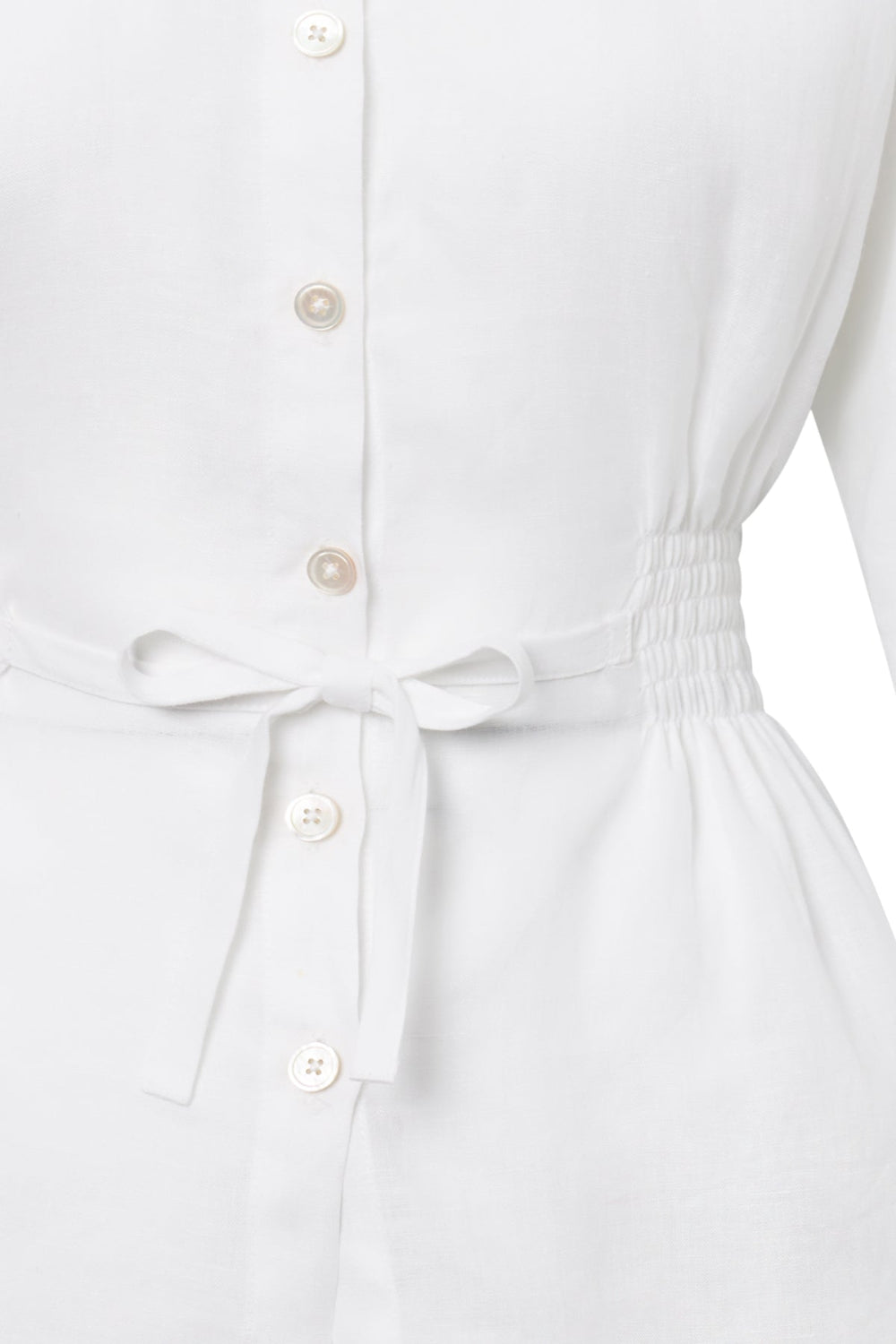felicitas-damen-bluse-blair-100-leinen-mit-bindeg-rtel image 3