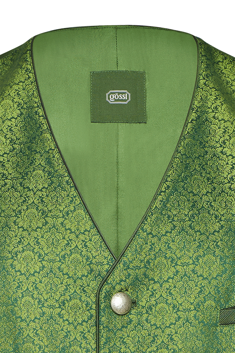 g-ssl-gilet-aus-seidenjacquard-gr-n-herren image 3