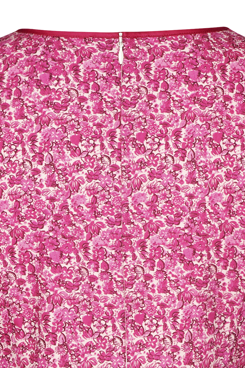 g-ssl-millefleurs-kleid-rosa-baumwolle-v-ausschnitt image 5