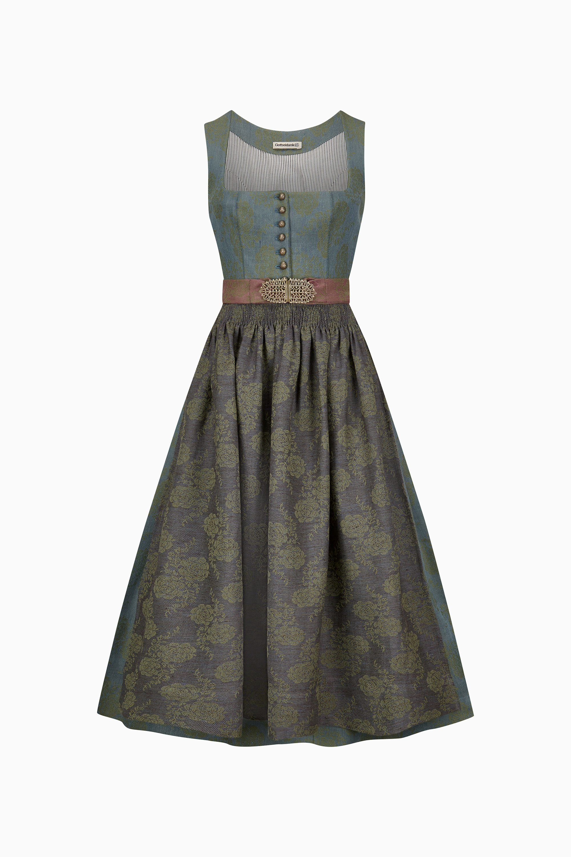 gottseidank-dirndl-monika-mini-dirndl-mit-geradem-ausschnitt image 4